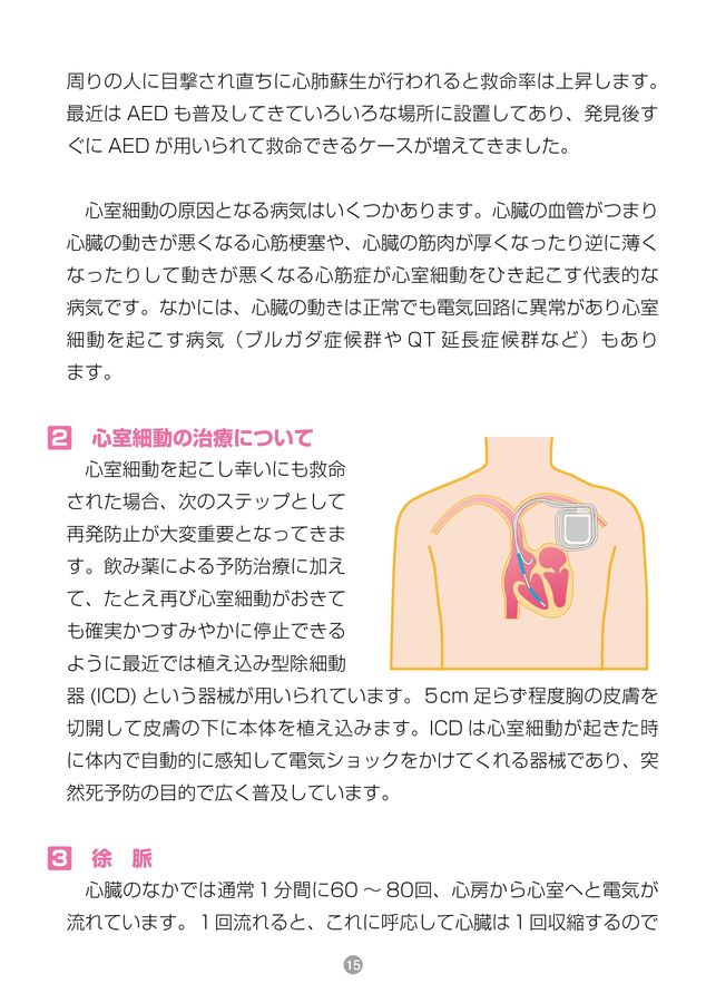 知っておきたい心臓病の救急